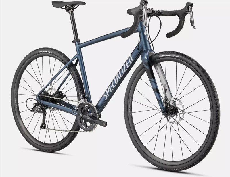 Specialized Diverge E5 Gravel Bike 2023 in Gloss Cast Battleship-2